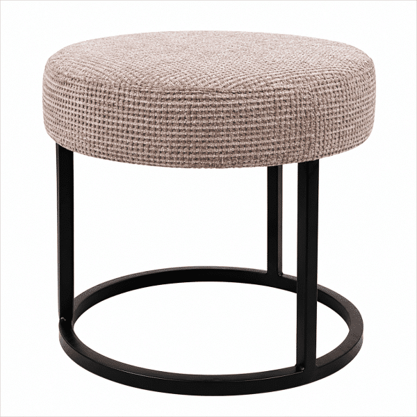 Nijwie MySons Escabel hocker - Ø45 - Coco - Pale 200 - Unique Collection
