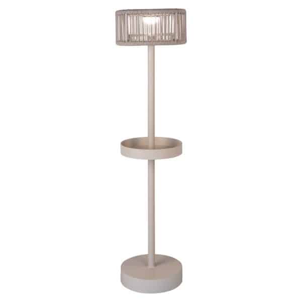 Richmond Interiors Buiten vloerlamp Lunar light beige