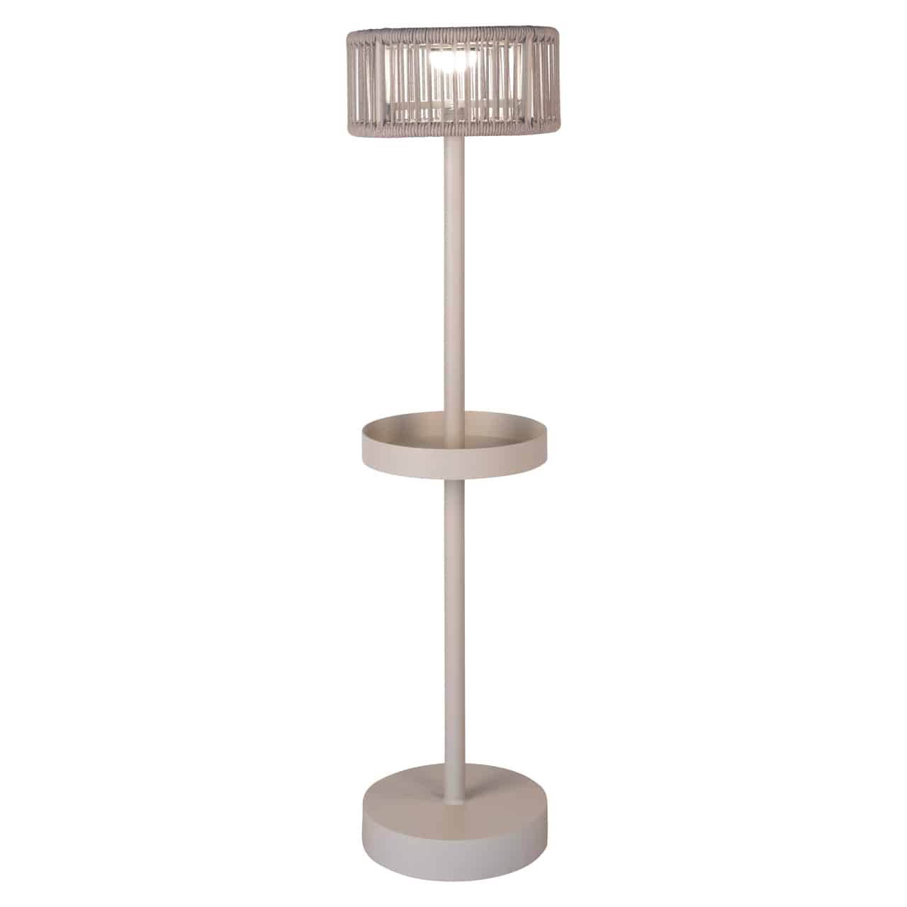 Richmond Interiors Buiten vloerlamp Lunar light beige