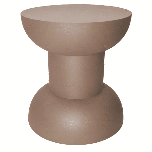 Nijwie MySons Parma bijzettafel, Ø45, H50, Brown - Formaggio Collection