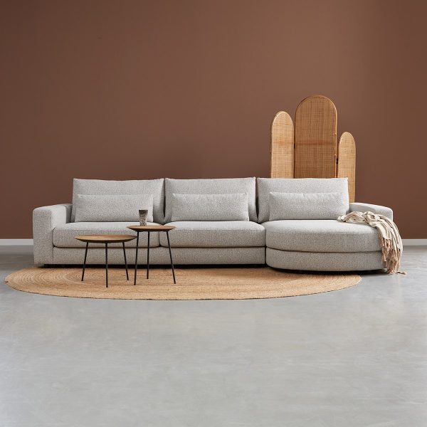PEPP COMO met ronde chaise longue rechts