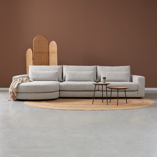 PEPP COMO met ronde chaise longue links