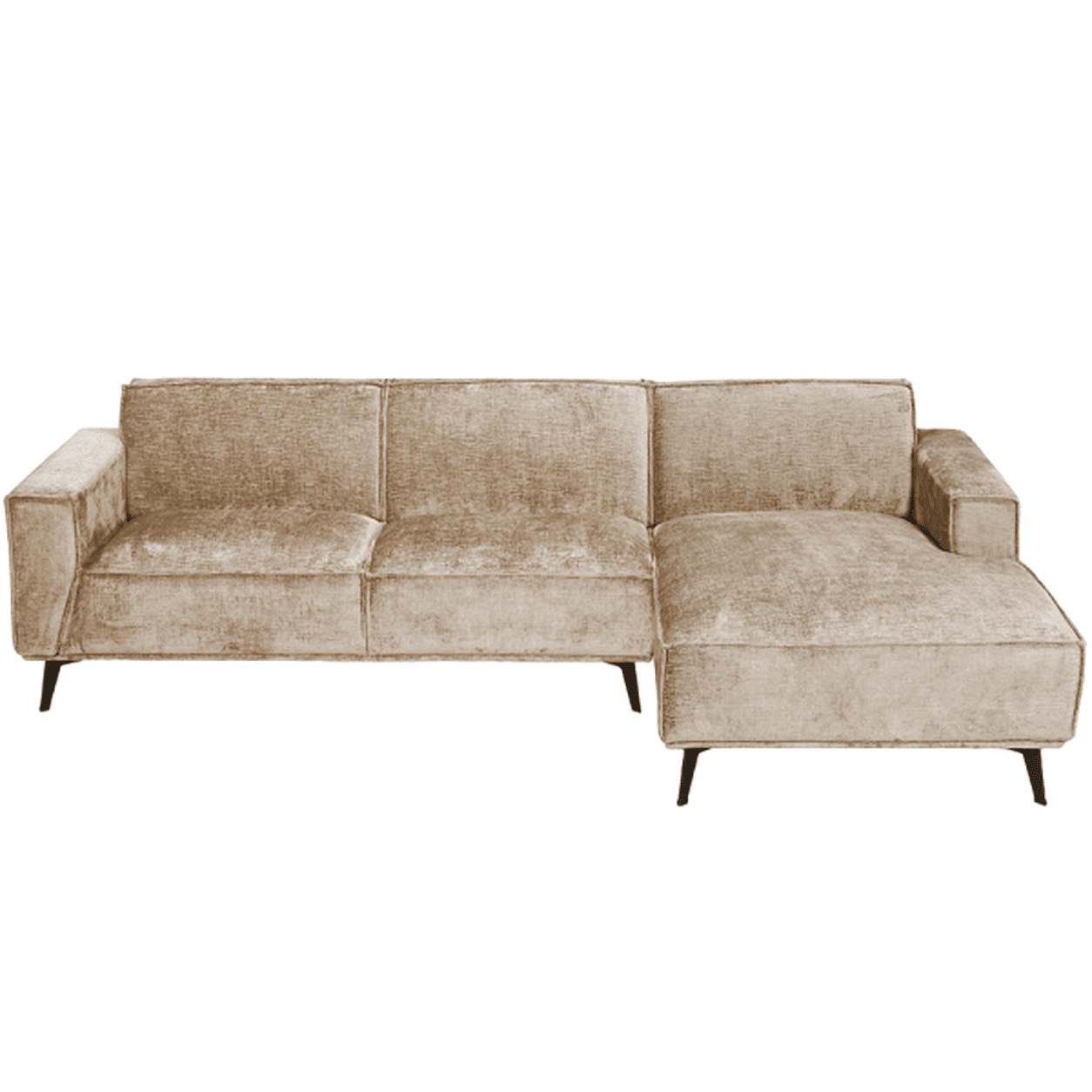 Tower Living Leeds 2 5-AL + Chaise R - Touch 102 Beige