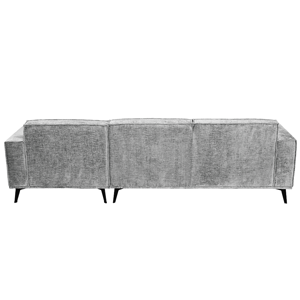 Tower Living Leeds Chaise L + 2 5-AR - Touch 27 Light grey