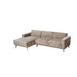 Tower Living Leeds Chaise L + 2 5-AR - Touch 04 Taupe