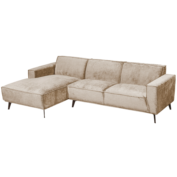 Tower Living Leeds Chaise L +  2 5-AR - Touch 102 Beige