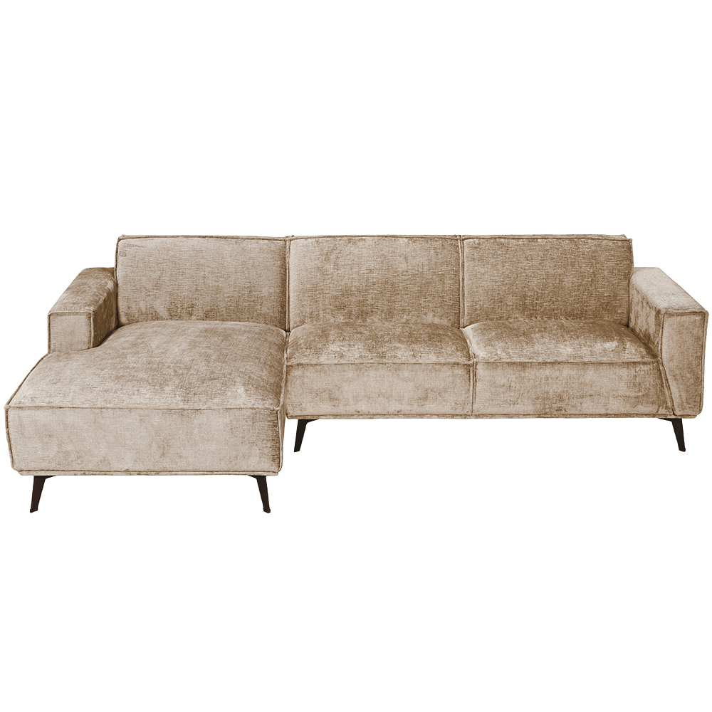 Tower Living Leeds Chaise L + 2 5-AR - Touch 102 Beige