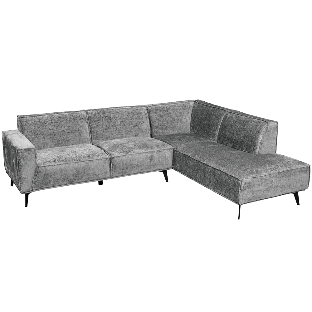Tower Living Leeds 2 5-AL + Ottoman R - Touch 27 Light grey
