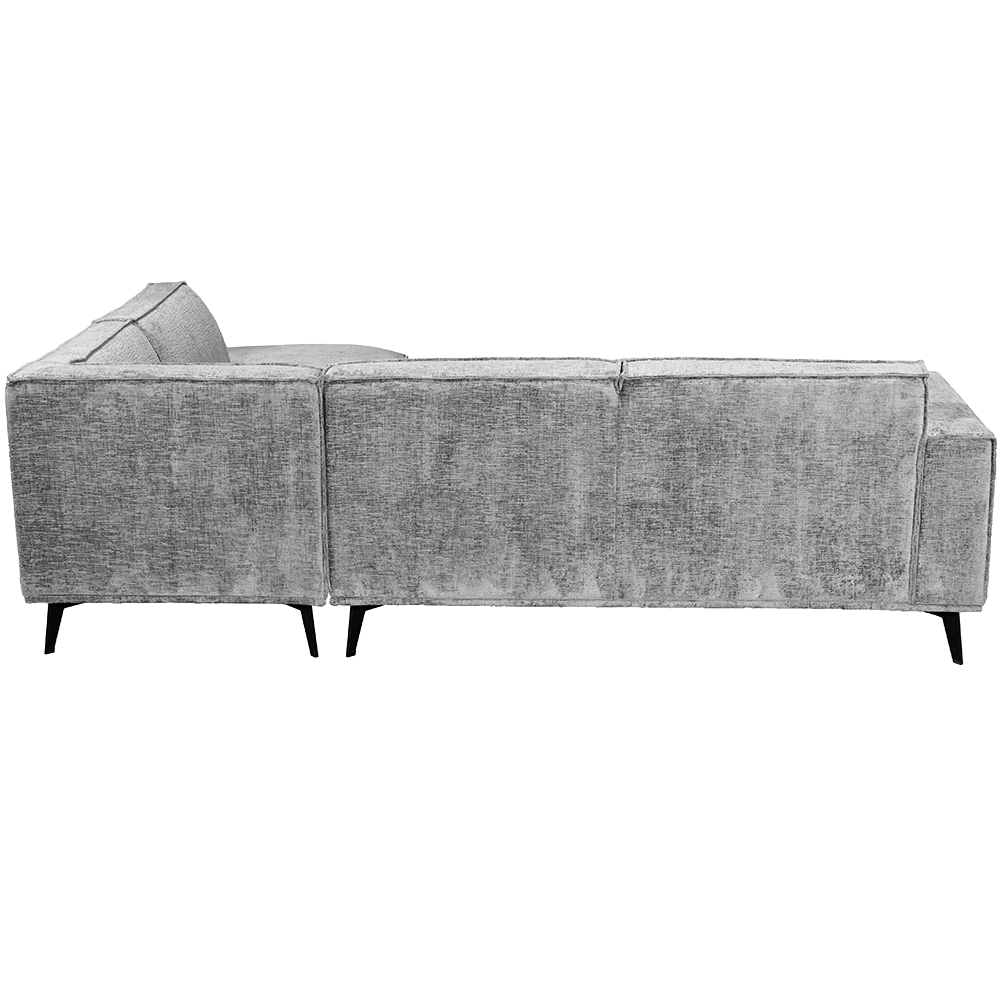 Tower Living Leeds 2 5-AL + Ottoman R - Touch 27 Light grey
