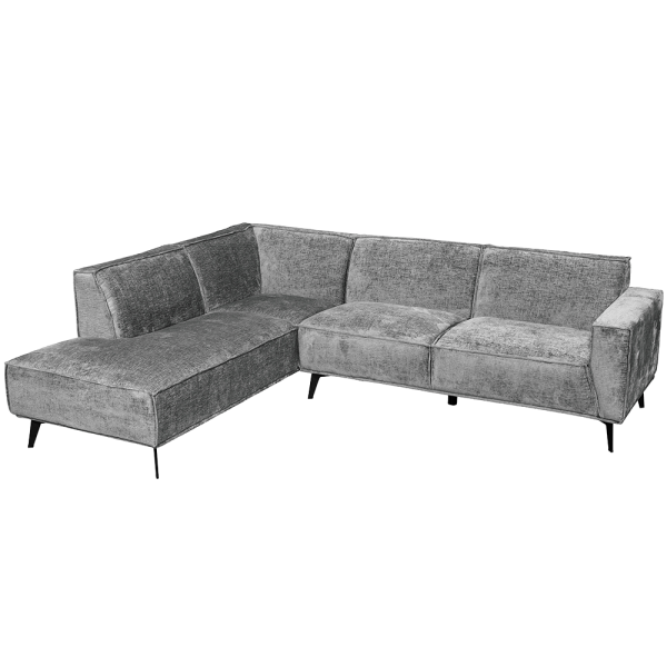Tower Living Leeds Ottoman L + 2 5-AR - Touch 27 Light grey