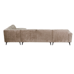 Tower Living Leeds Chaise L - 2 5 - Ottoman R - Touch 04 Taupe