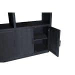 Livingfurn Jaxx Black 145cm
