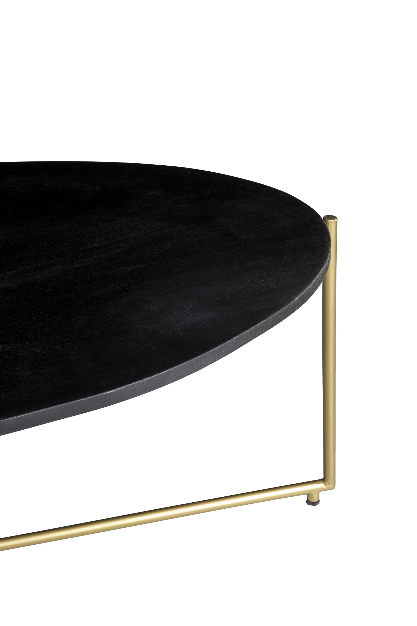 Livingfurn Anthony black/brass
