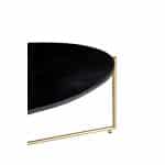 Livingfurn Anthony black/brass