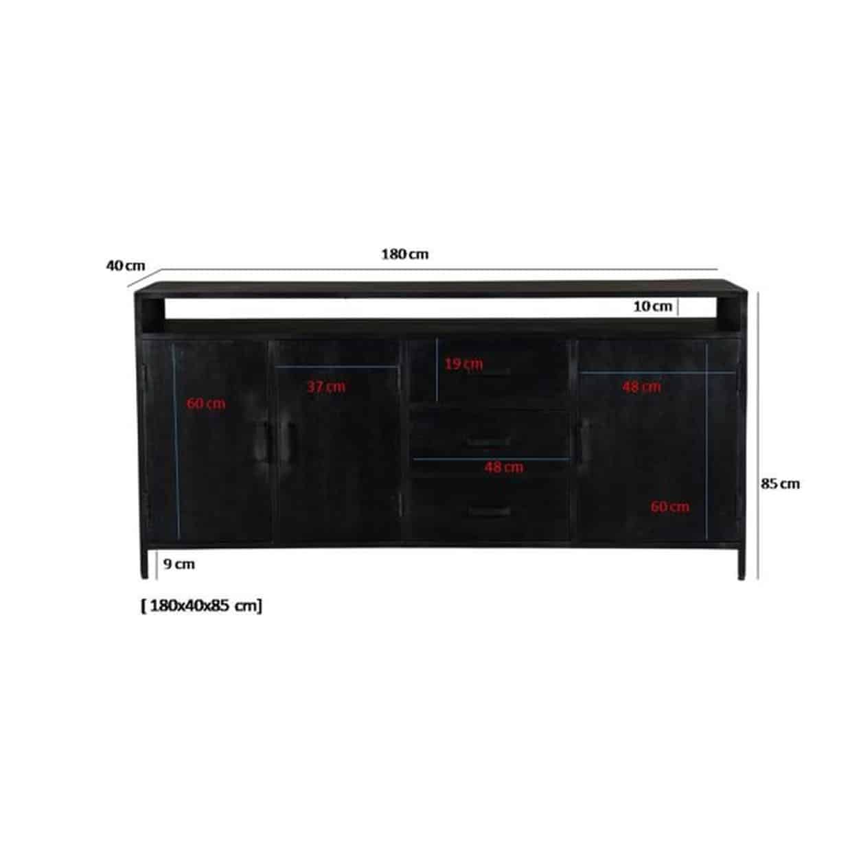 Livingfurn Kala Open 180 cm