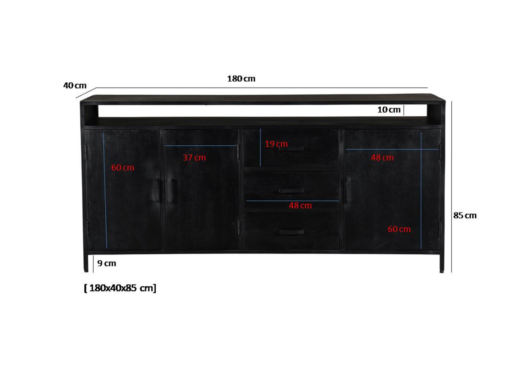 Livingfurn Kala Open 180 cm