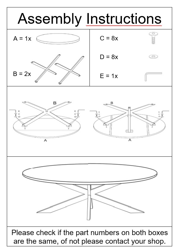 Livingfurn Sturdy Oval 180cm