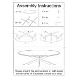 Livingfurn Sturdy Oval 180cm