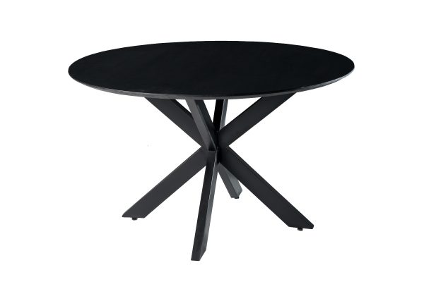 Livingfurn Oslo Round Black 120 cm