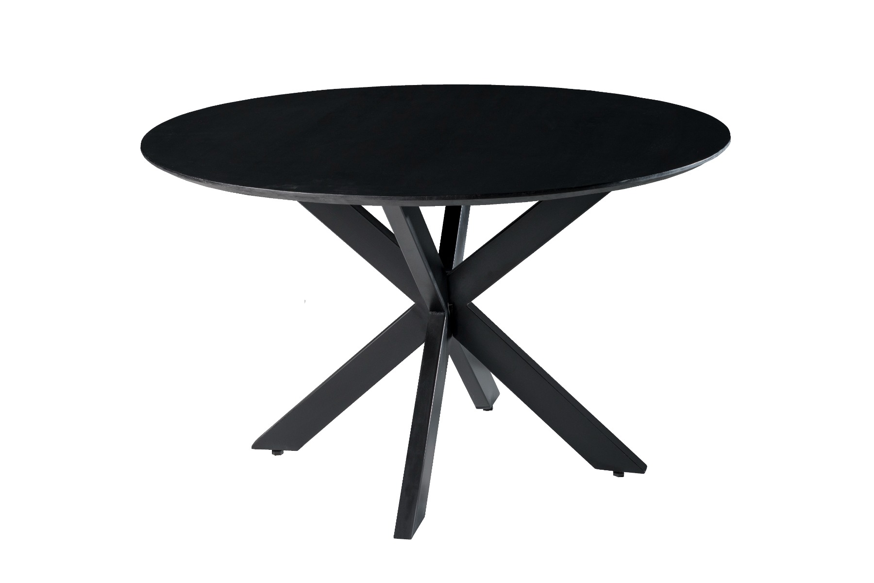 Livingfurn Oslo Round Black 120 cm