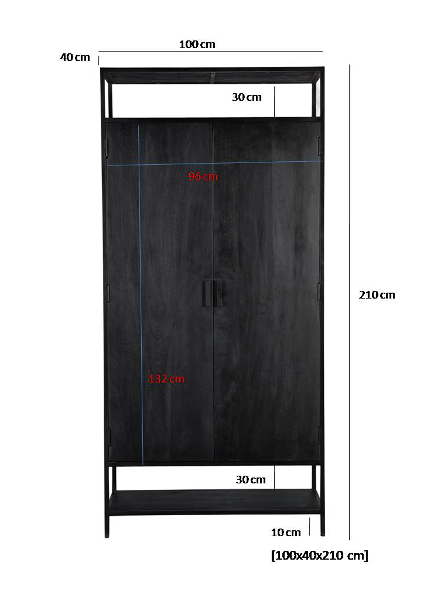 Livingfurn Kala 2 Doors 100cm