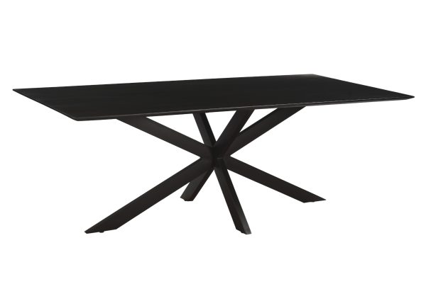 Livingfurn Oslo Spider Black Acasia 220 cm