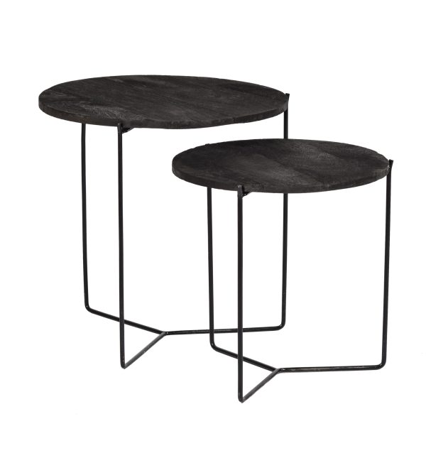 Livingfurn Mason Black/Black Set of 2