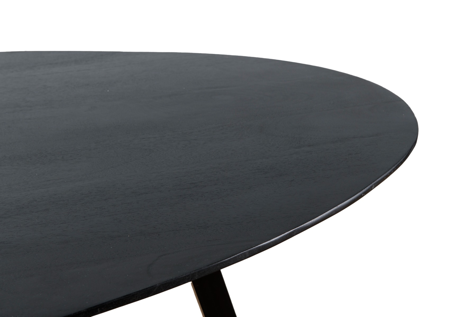 Livingfurn Oslo Black Acasia Web Leg 200cm
