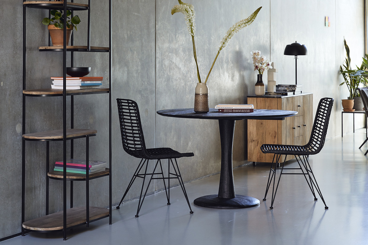 Livingfurn Brix Vivian Black 120cm