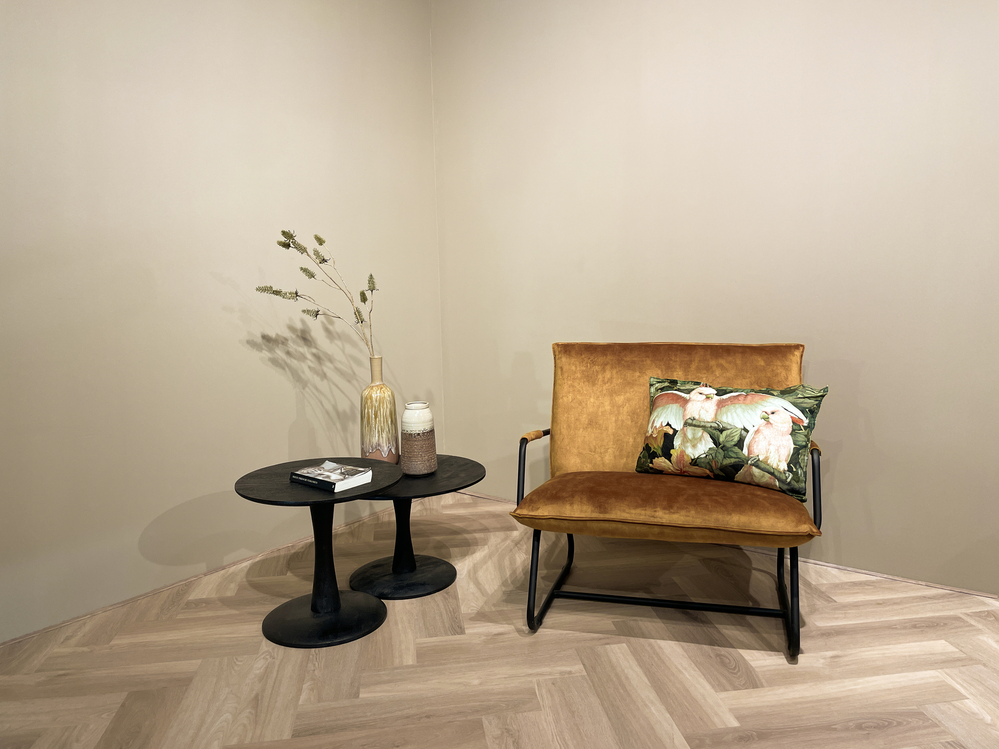 Livingfurn Brix Vivian Black 60cm