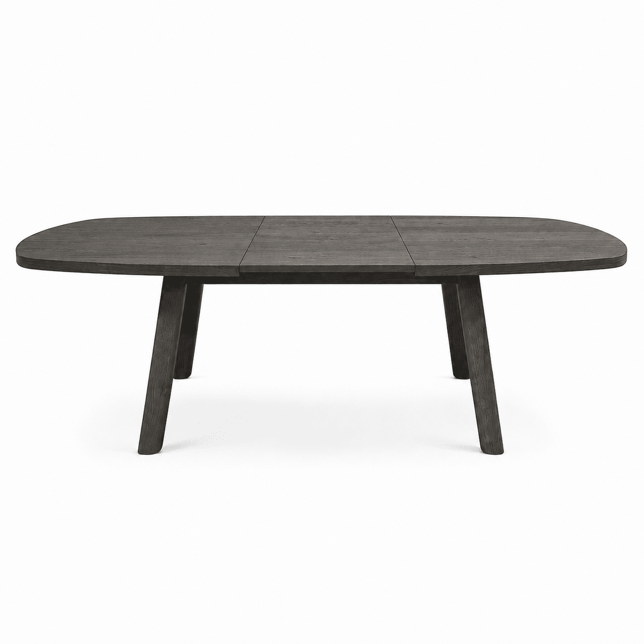 Nijwie Dutch Industries Turku eetkamertafel uitschuifbaar 180/240, deens ovaal, Dark Chocolate - Oak Collection