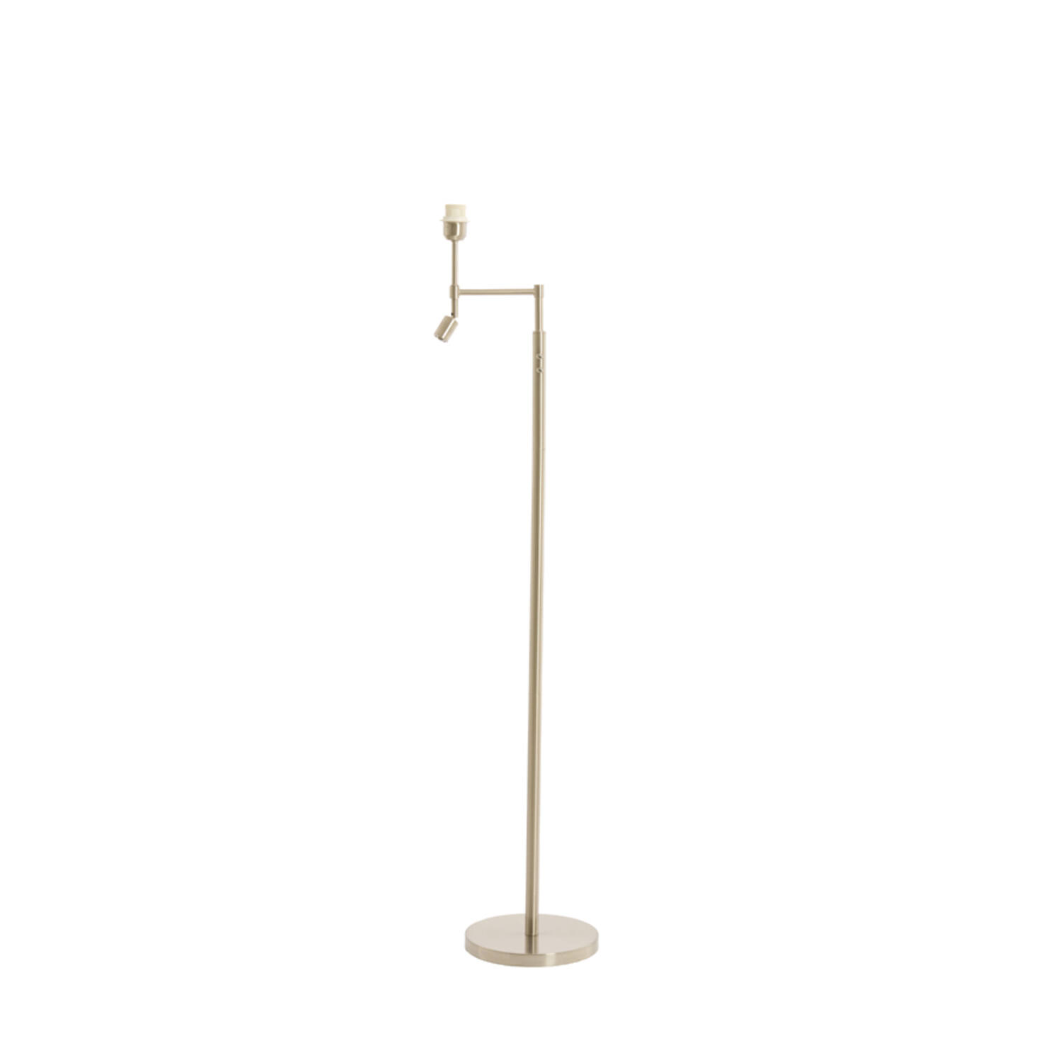 Light & Living Vloerlamp Ø25x140 cm MONTANA nikkel satijn met LED