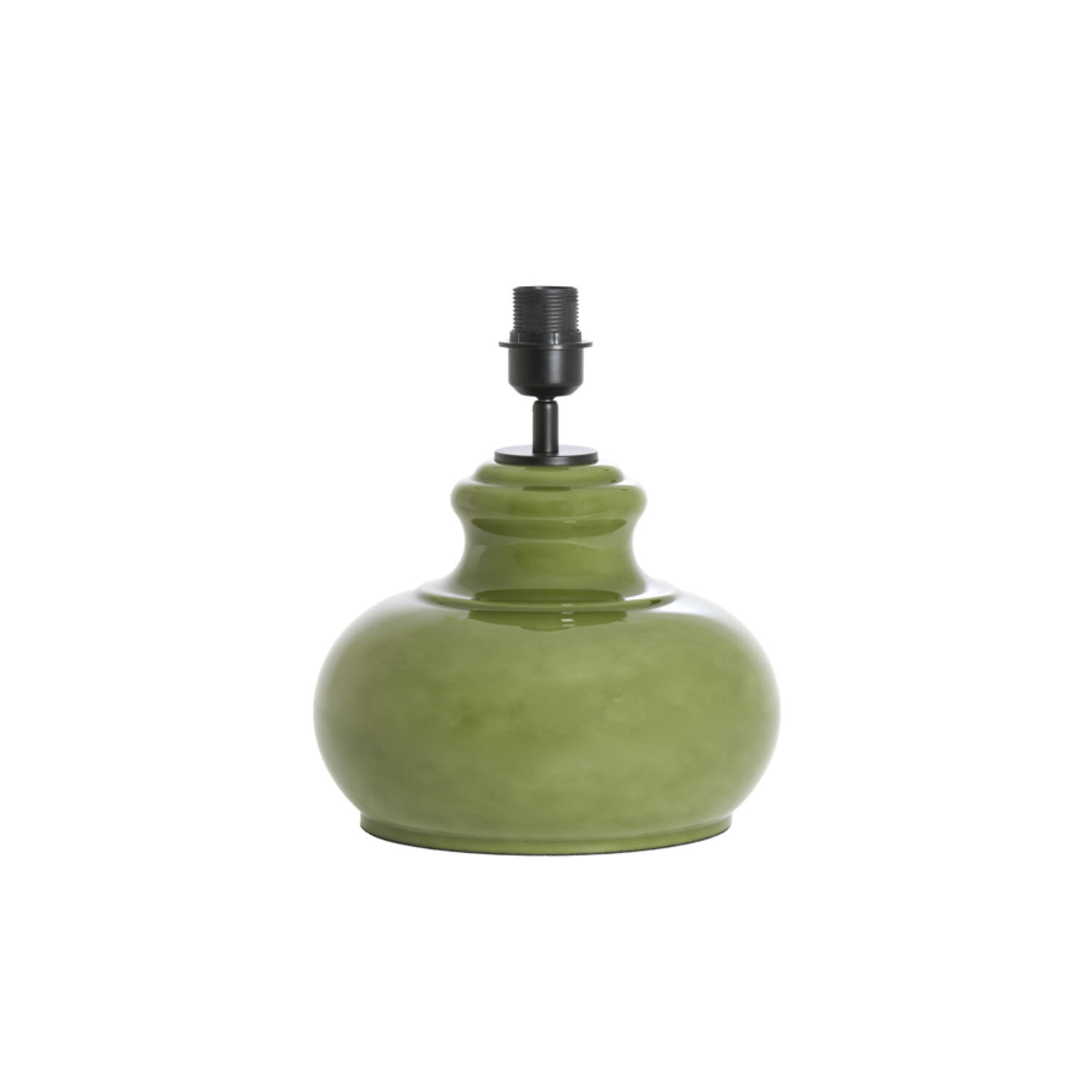 Light & Living Lampvoet Ø28,5x33 cm VERDE glas olijf groen