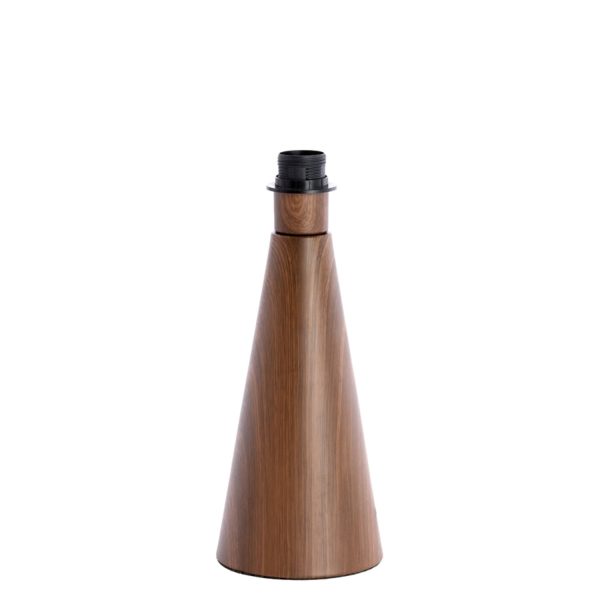 Light & Living Lampvoet Ø13,5x33,5 cm DINAN hout print donker bruin