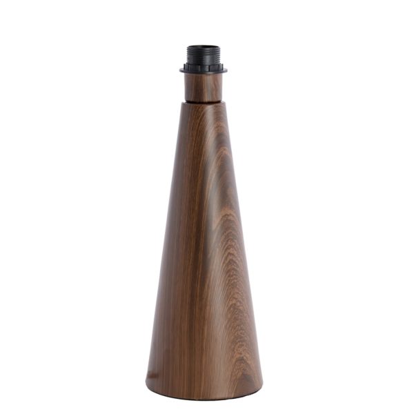 Light & Living Lampvoet Ø14x40 cm DINAN hout print donker bruin