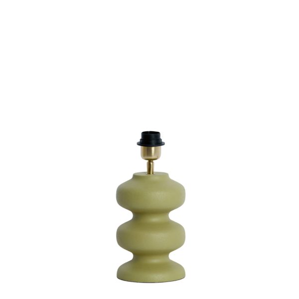 Light & Living Lampvoet Ø15x24 cm SOROCA mat olijf groen