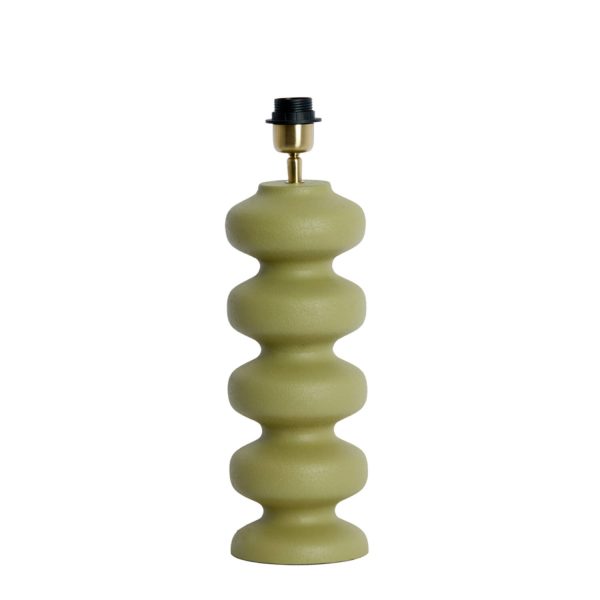 Light & Living Lampvoet Ø15x42 cm SOROCA mat olijf groen