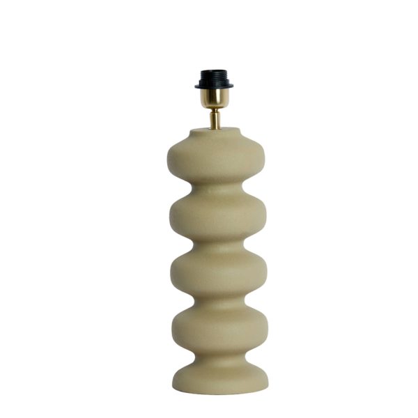 Light & Living Lampvoet Ø15x42 cm SOROCA mat bruin-grijs