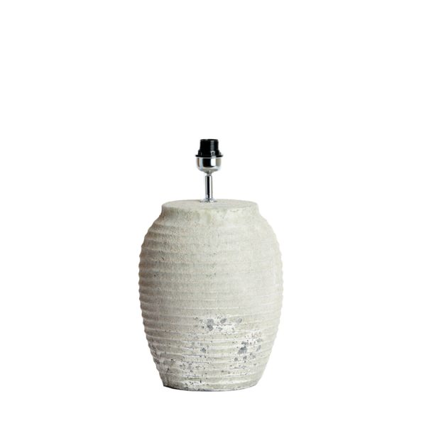 Light & Living Lampvoet Ø28,5x46,5 cm CASSARO keramiek textuur grijs