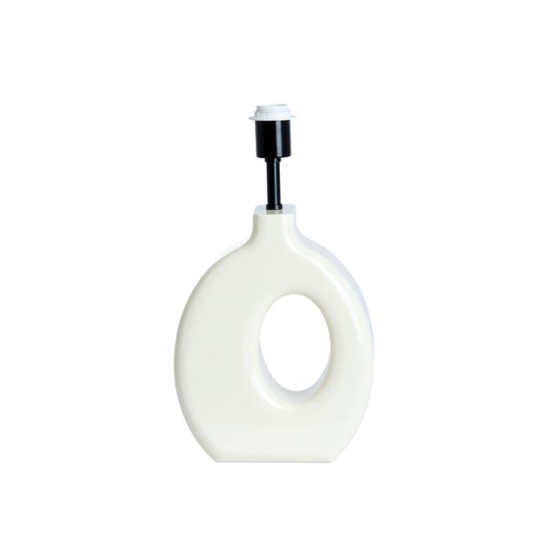 Light & Living Lampvoet 23,5x12x42,5 cm KANTI glans crème