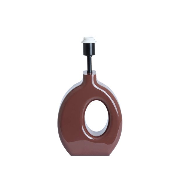 Light & Living Lampvoet 23,5x12x42,5 cm KANTI glans bordeaux