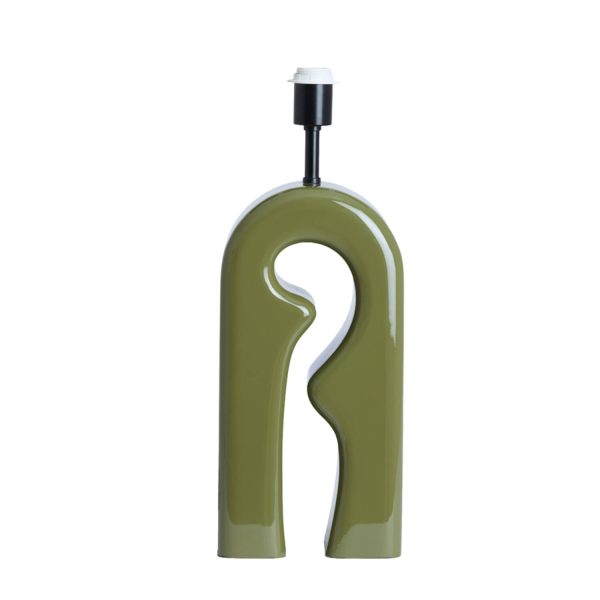 Light & Living Lampvoet 19x13x52,5 cm MISTRA glans olijf groen