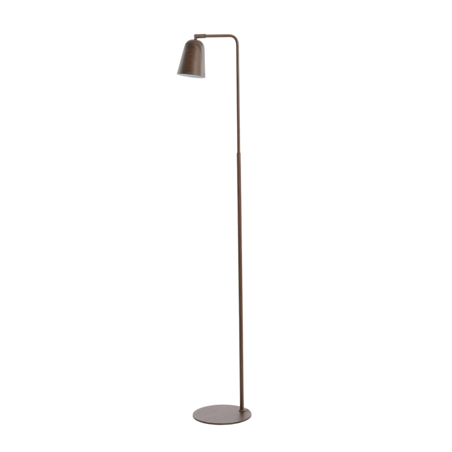 Light & Living Vloerlamp 32,5x23x147 cm SALOMO hout print donker bruin