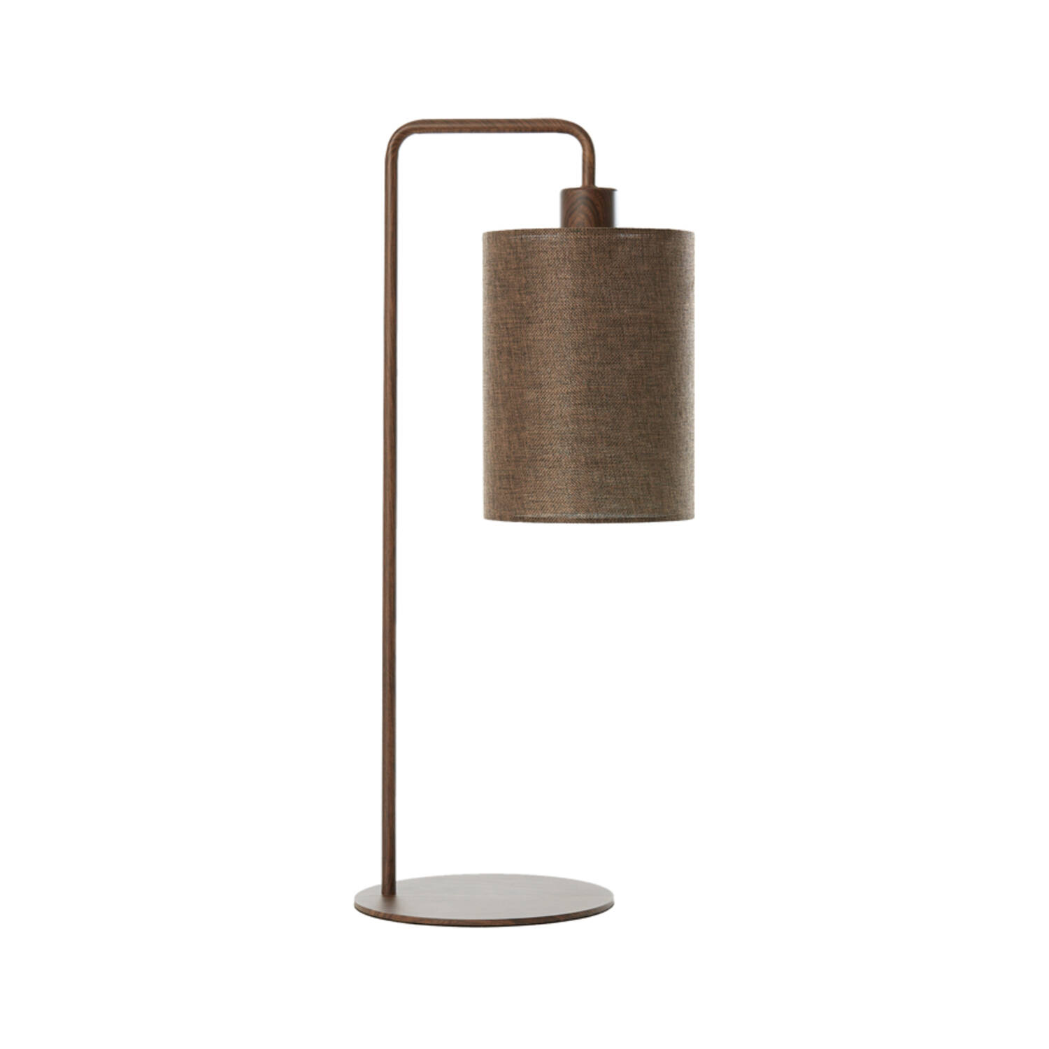 Light & Living Tafellamp 26x20x59,5 cm DONIO hout print d bruin+d bruin