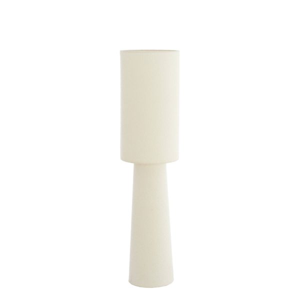 Light & Living Vloerlamp Ø40x165 cm MIKKEL bouclé crème