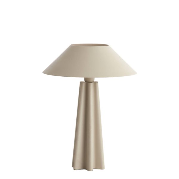 Light & Living Tafellamp E14 Ø38x49 cm CUKAI mat beige
