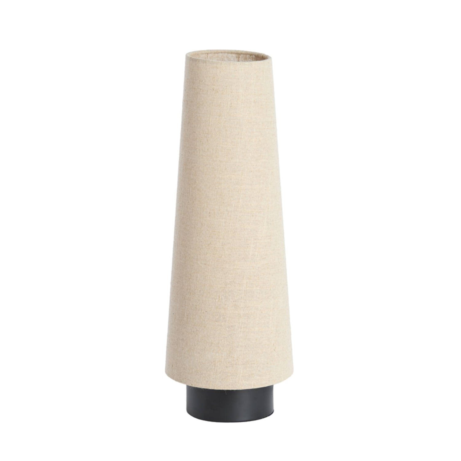 Light & Living Tafellamp Ø19x52,5 cm HOWIE mat zwart+naturel