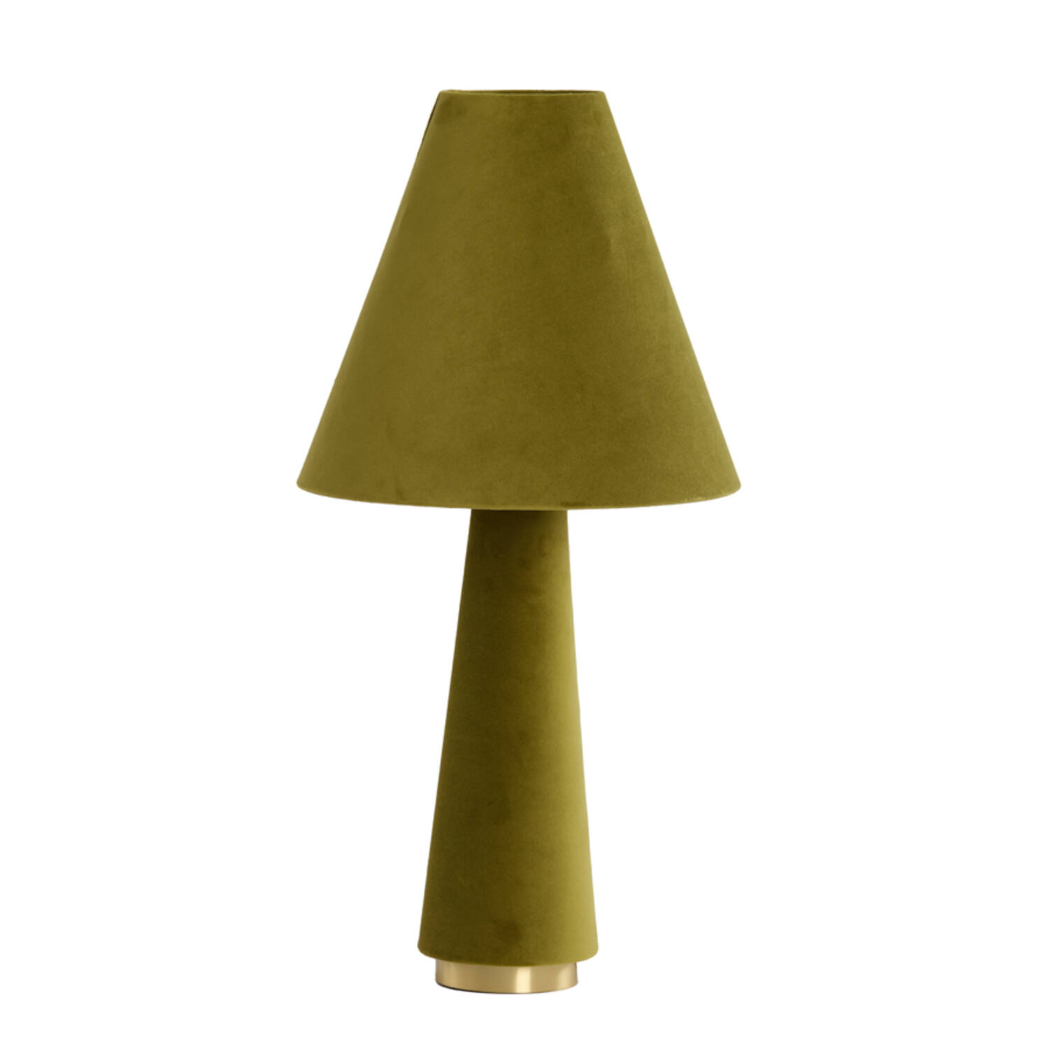 Light & Living Tafellamp Ø30x61 cm DEVIA velvet groen