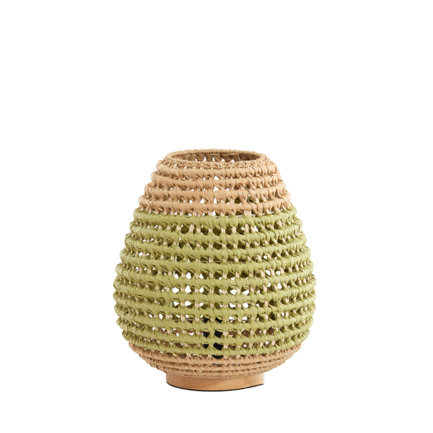 Light & Living Tafellamp Ø32x34,5 cm KALIPA rotan naturel+groen