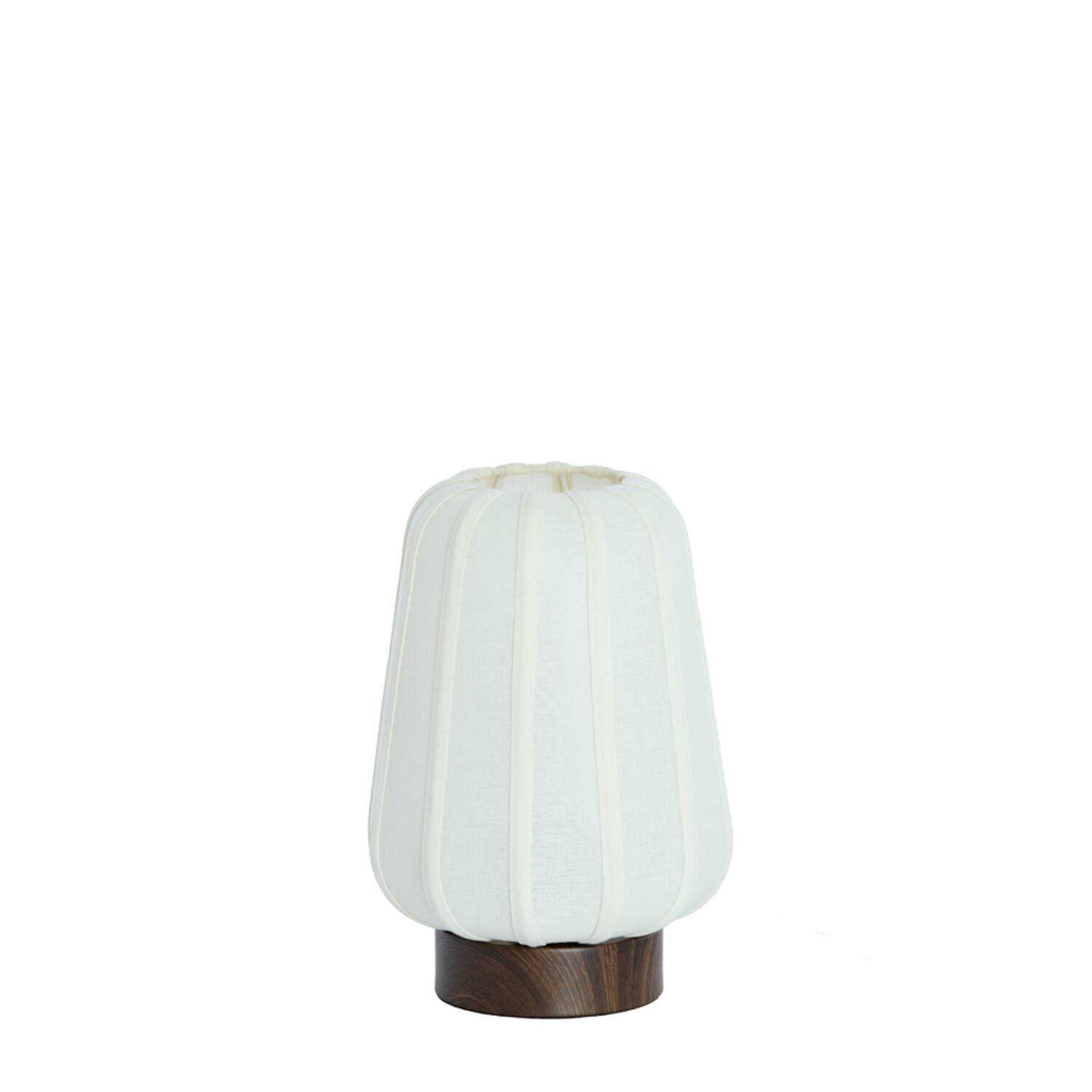 Light & Living Tafellamp Ø20x29 cm BIBIA hout print donker bruin+wit
